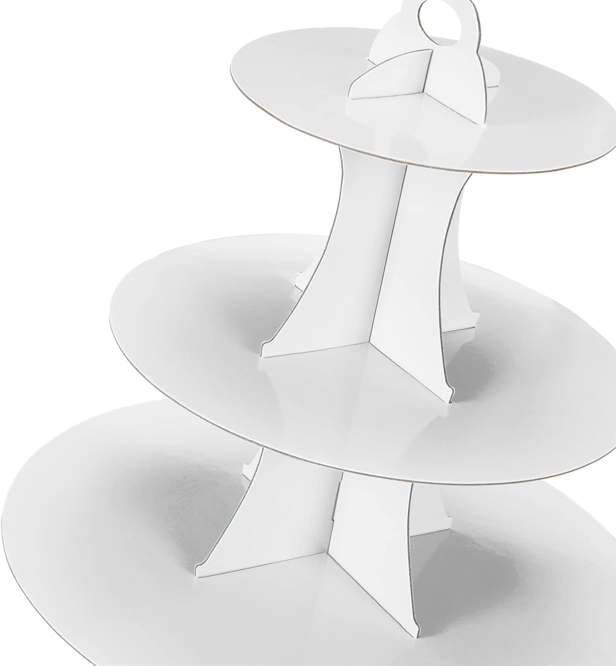 3-Tier Cupcake Stand, Cake Stand holder, Tiered DIY Cupcake Stand Tower for Dessert Table Displays