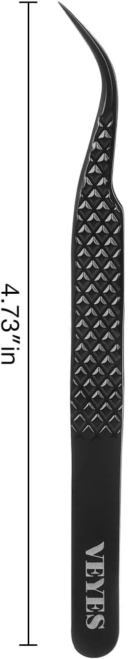 VEYES INC Lash Tweezers for Eyelash Extensions,High Precision Tweezers for Individual Classic and
