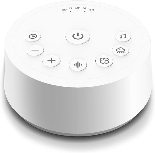 Color Noise Sound Machines Sleep White Noise Machine with 25 Soothing Sounds 32 Volume Levels 5