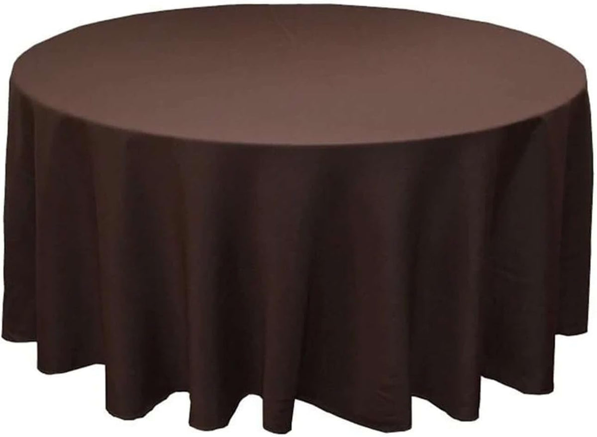 Efavormart Round Tablecloth, 120 Inch Stain & Wrinkle Resistant Washable Table Cloth, Decorative
