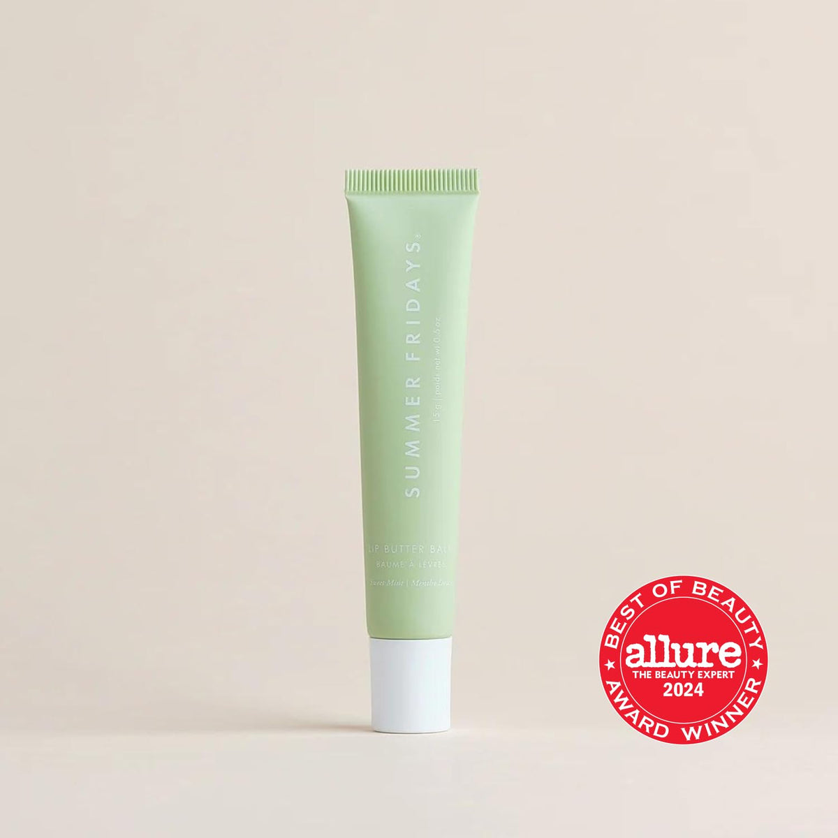 Summer Fridays Tinted Lip Butter Balm - Conditioning Vegan Lip Balm for Instant Moisture, Shine &