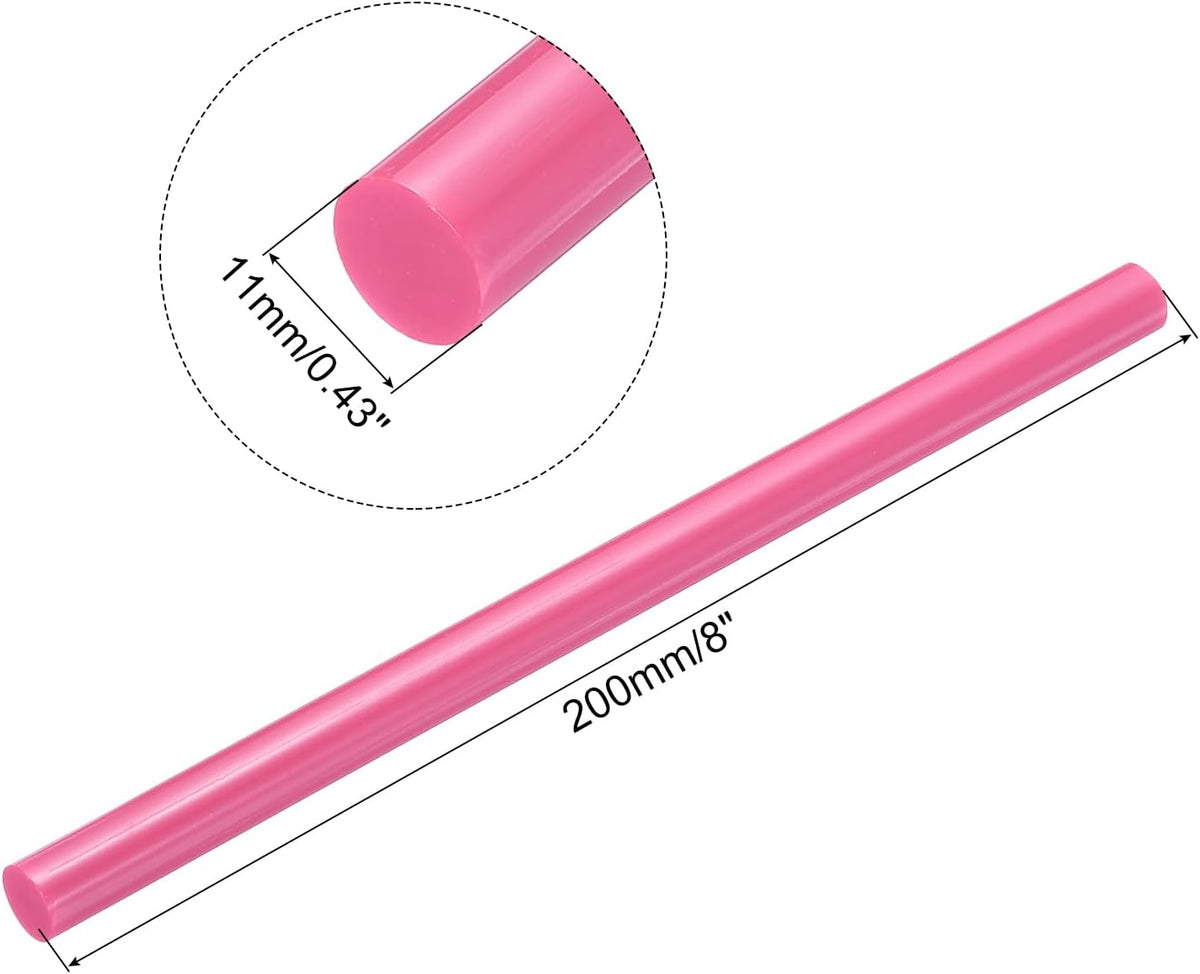 uxcell 20pcs Hot Glue Sticks for Glue Gun 11mm/0.43-inch x 8-inch Mini Hot Melt Adhesive Glue Stick