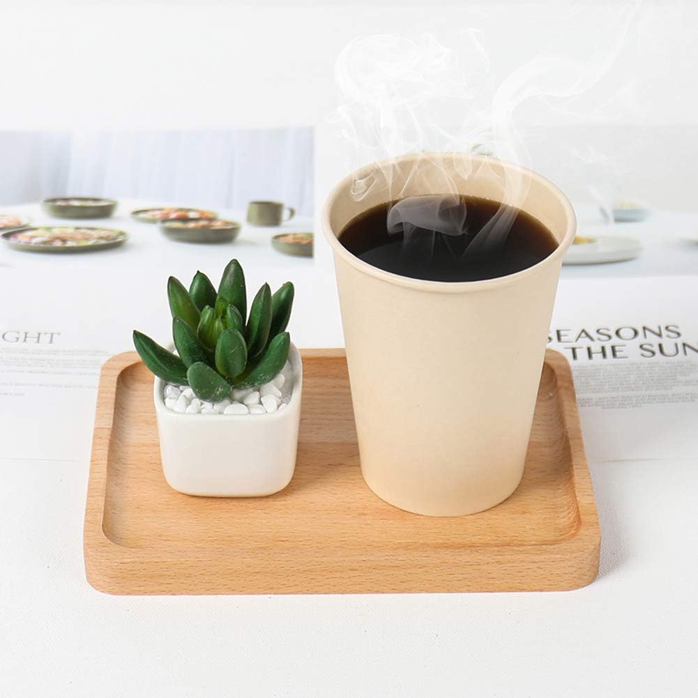 160 Count 15 oz Disposable Coffee Cups Paper Cups, Plant Fiber Cups Brown Hot Cups Hot Tea hot