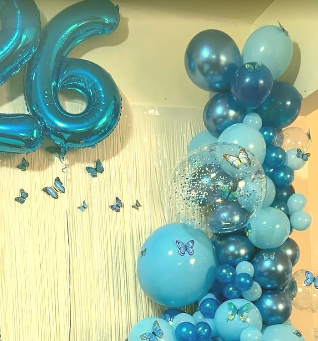 Big Blue 40 Inch 9 Balloon Number, Jumbo Giant 9th 19 29 39 49 99 Birthday Party Decorations, Large