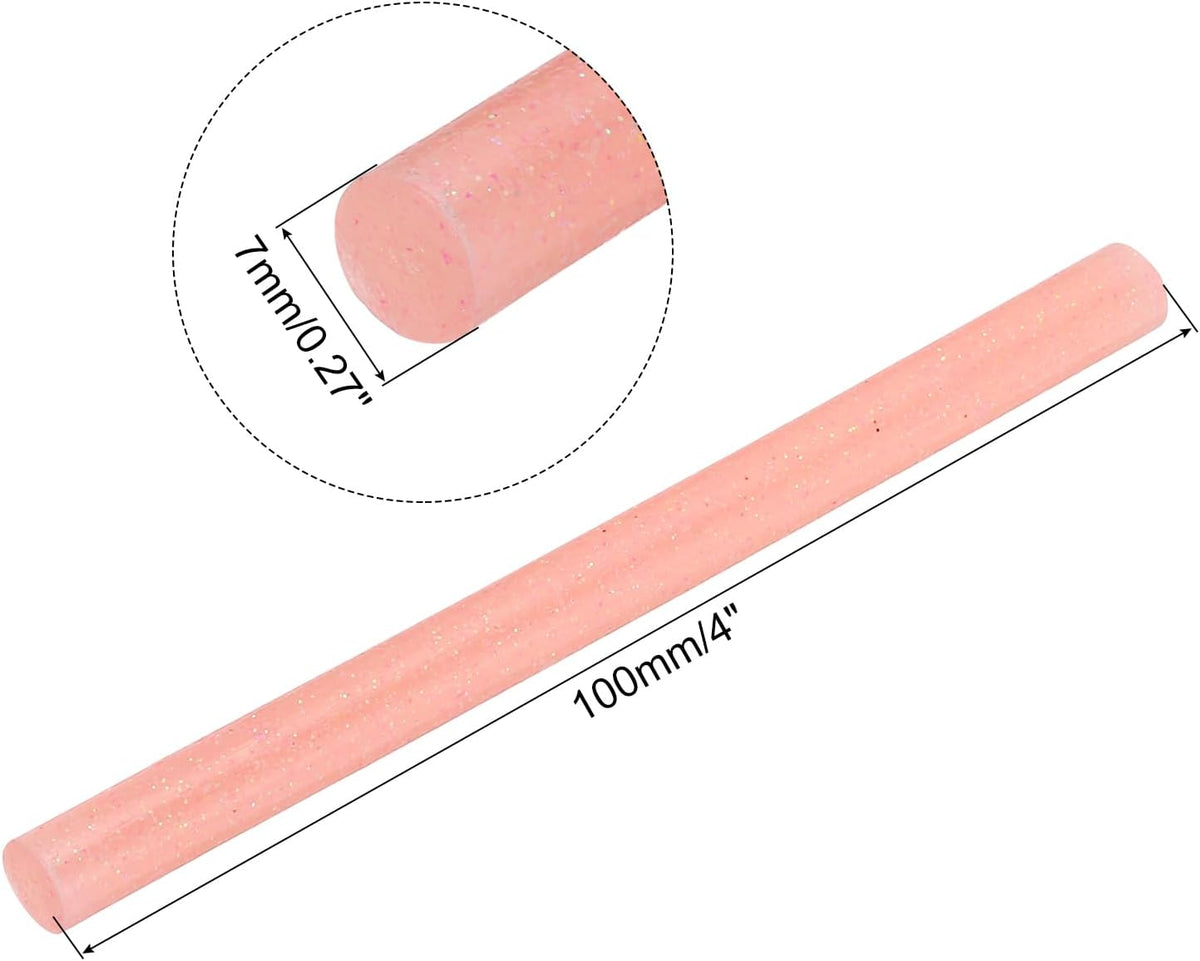 uxcell 20pcs Hot Glue Sticks for Glue Gun 7mm/0.28-inch x 4-inch Mini Hot Melt Adhesive Glue Stick