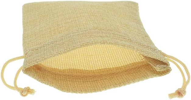 20Pcs Burlap Bags with Drawstring, Linen Gift Bags Jewelry Pouches Sacks for Wedding, Party Favor