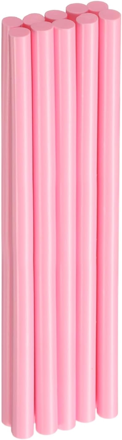 HARFINGTON 10pcs Hot Glue Sticks 0.28" Dia x 5.91" Long EVA Mini Hot Melt Adhesive Glue Stick for