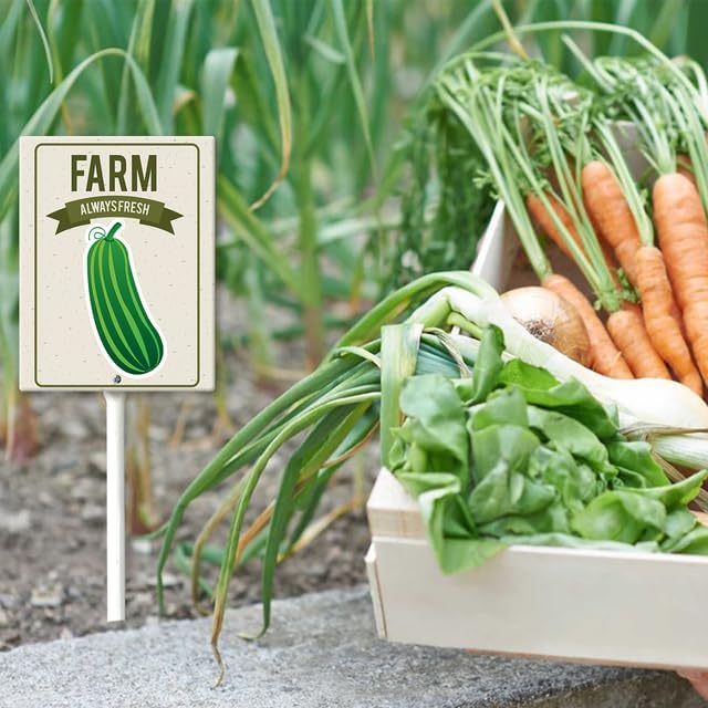 Eveokoki Aluminum Seed & Plant Labels - Plant Markes for Seedlings-Plant Tags for Pots - Garden