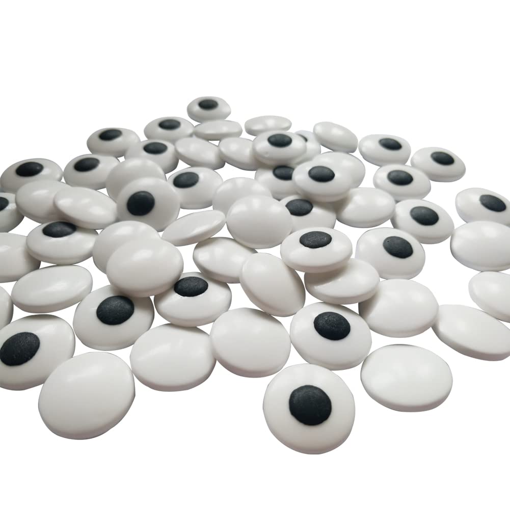 2 Bottles Candy Eyes Eyeballs - Cake Cupcake Toppers - Edible Baking Decorations for Cupcakes