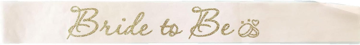 Rose Gold Bride to Be Sash for Bridal Shower Bachelorette Party Wedding Hen Party Decorations