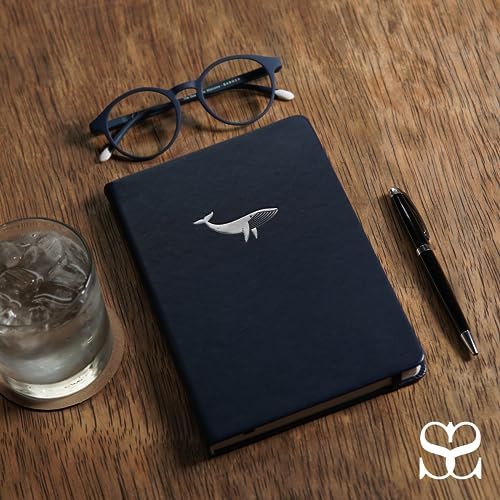 SETTINI Lined Journal, Ideal for Journaling - A5 Vegan Leather Notebook, 192 Archival-Quality