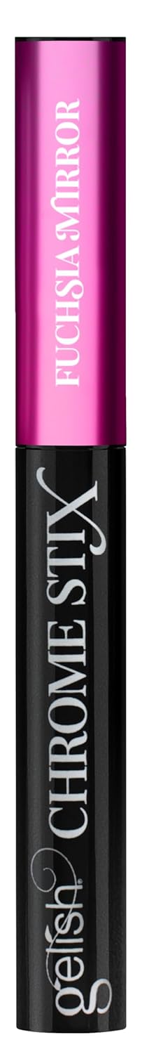 Gelish Chrome Stix, Chrome Nail Powder, Nail Art for Stunning Metallic Finish, Long-Lasting, Easy