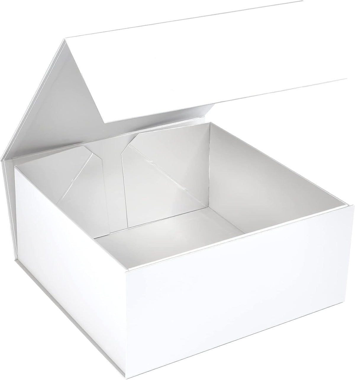 CECOBOX - Gift Boxes with Lids for Presents 6"x6"x2.75" - Matte, Collapsible Magnetic Closure Gift