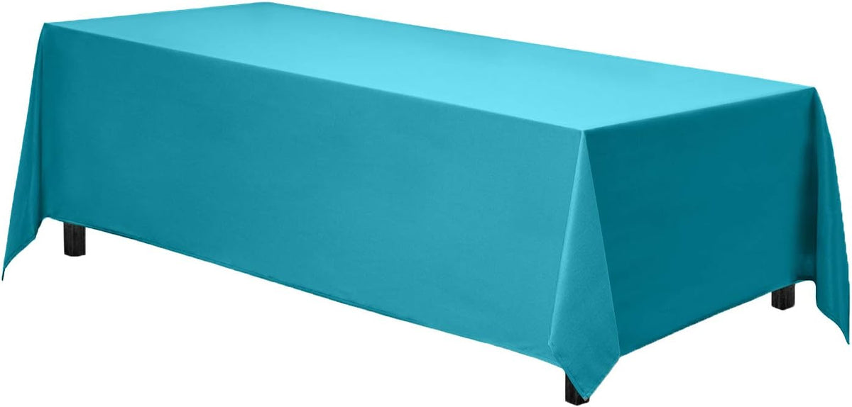 Gee Di Moda Rectangle Tablecloth - 90 x 156 Inch Caribbean Table Cloth for 8 Foot Table with
