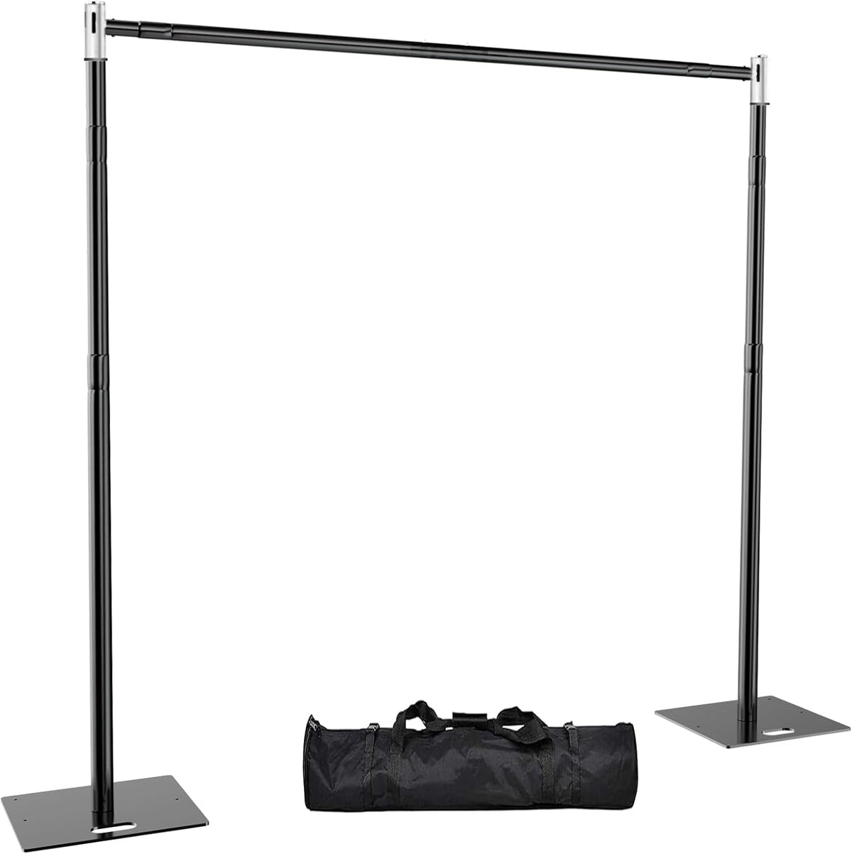 Pipe and Drape Backdrop Stand 10FT x 8FT, Adjustable Backdrop Stand Heavy Duty, Background Stand