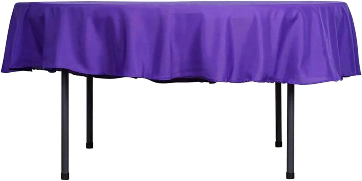 Efavormart Round Tablecloth, 90 Inch Stain & Wrinkle Resistant Washable Table Cloth, Decorative