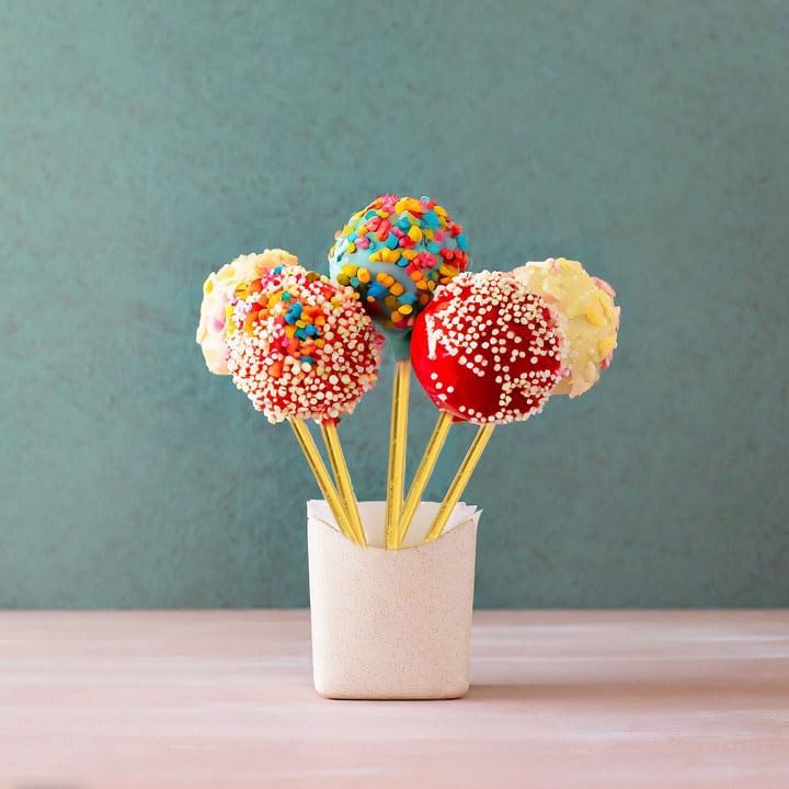 5.75 Inch Short Cocktail Gold Straws, Compostable Coffee Stirrers Straws, Paper Drinking Straws for