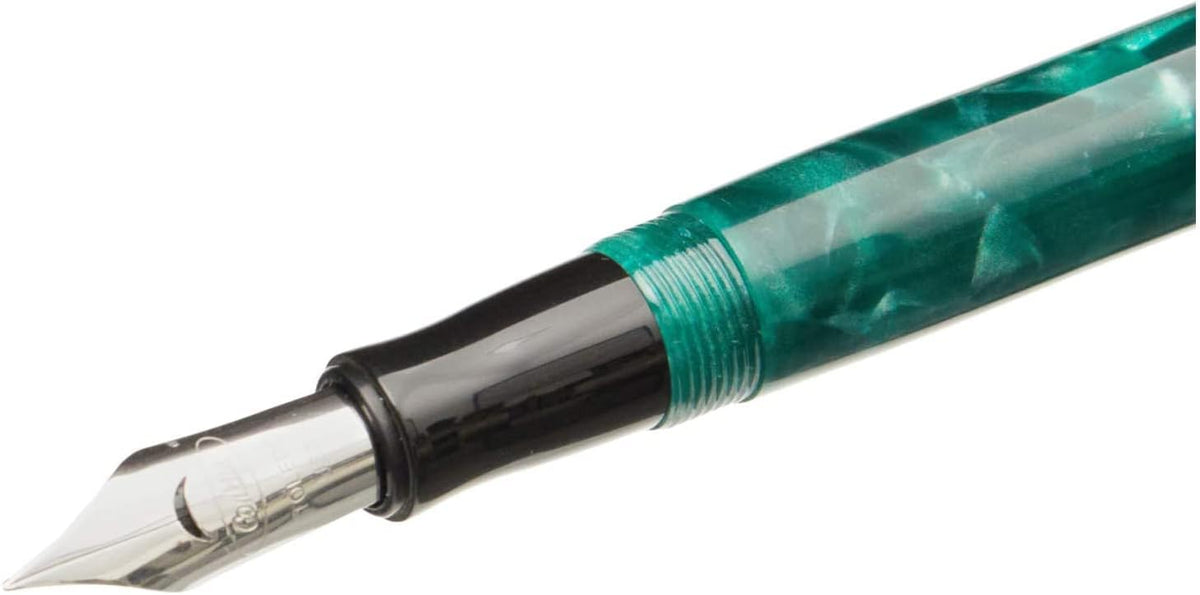 Conklin Duragraph Fountain Pen Forest Green - Extra Fine Nib, Precision Writing Instrument with