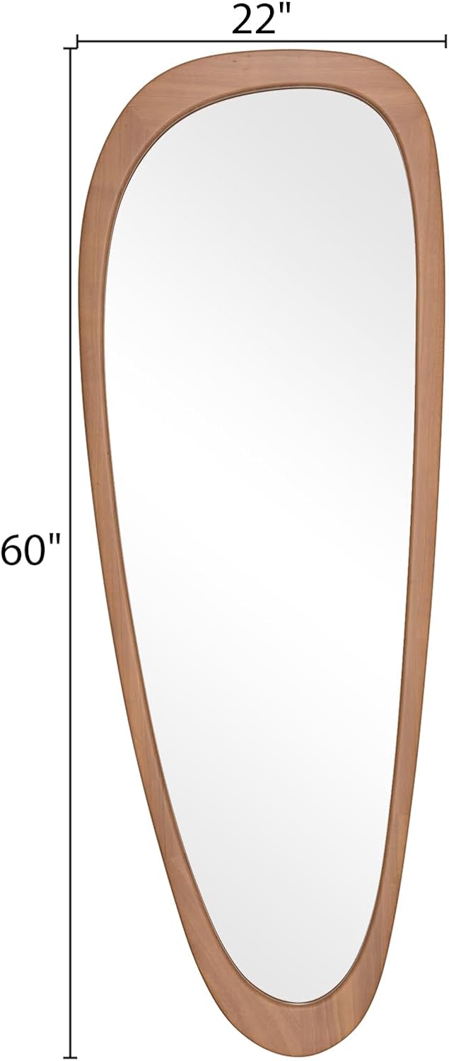 WallBeyond Asymmetrical Mirror, Irregular Mirror Full Length, Boho Wall Mirrors Decorative for