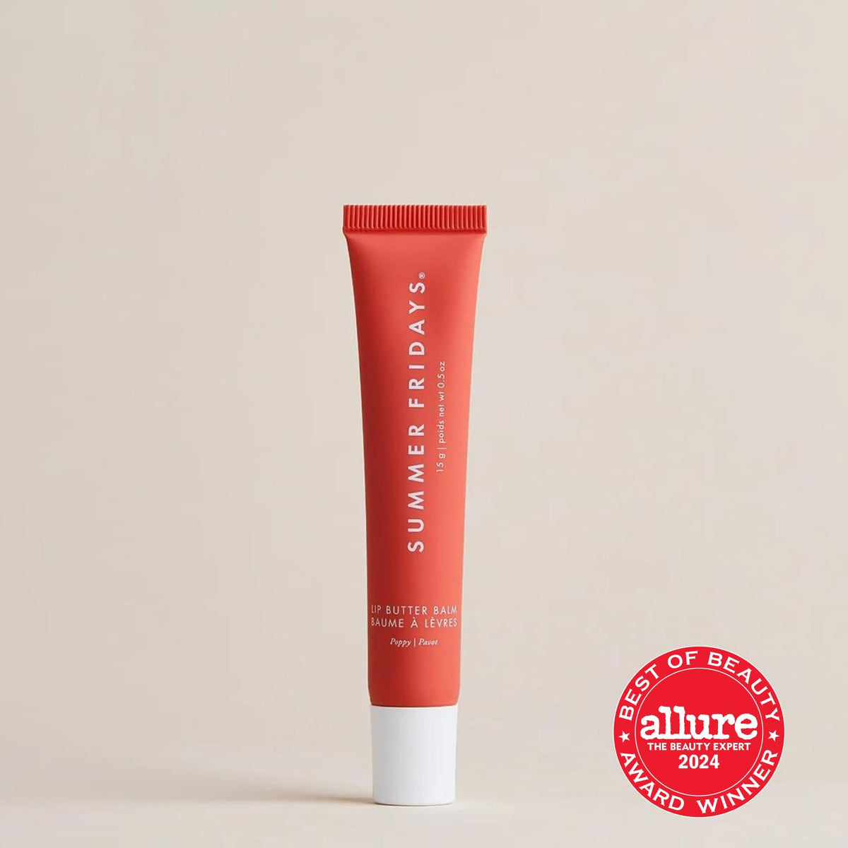 Summer Fridays Tinted Lip Butter Balm - Conditioning Vegan Lip Balm for Instant Moisture, Shine &