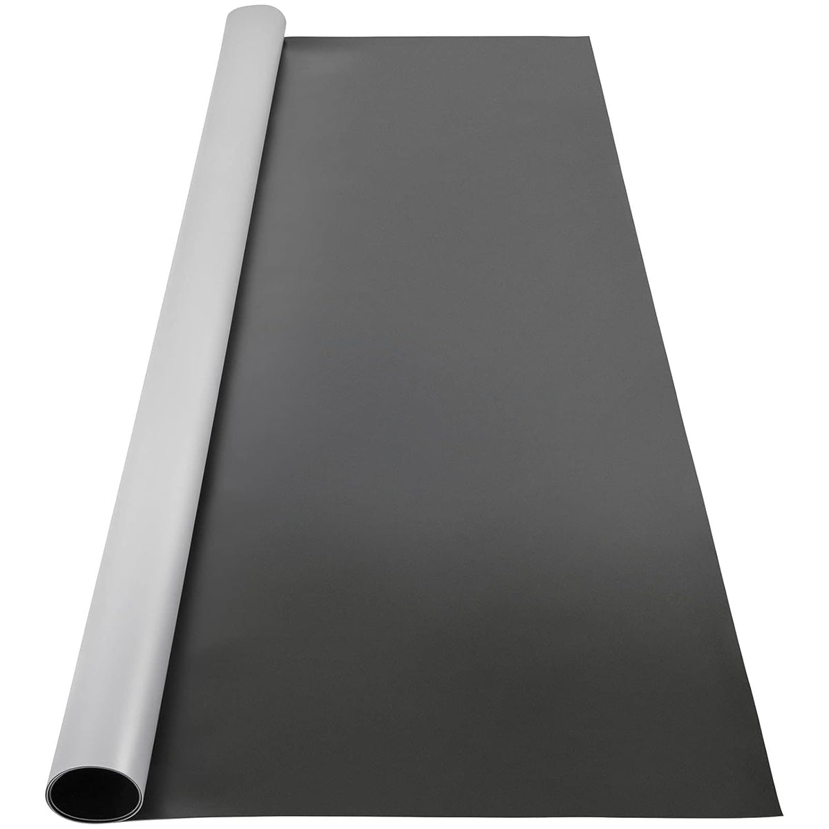 VEVOR Dance Floor, 6.6x11.8ft Dance Floor Roll, 0.06in Thick PVC Vinyl Dance Floor, Black/Grey