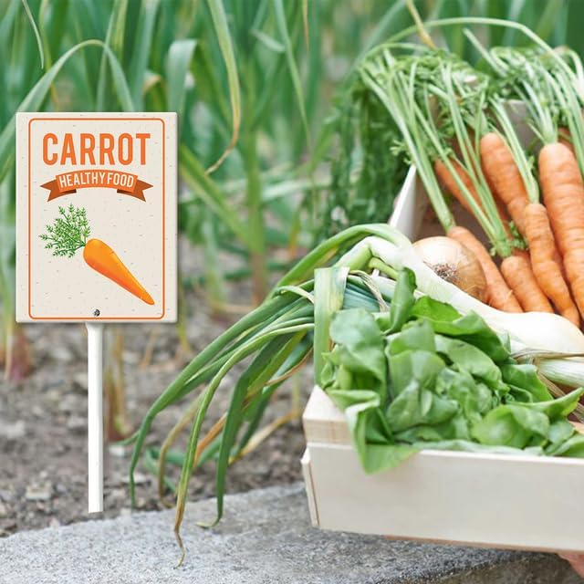 Eveokoki Aluminum Seed & Plant Labels - Plant Markes for Seedlings-Plant Tags for Pots - Garden