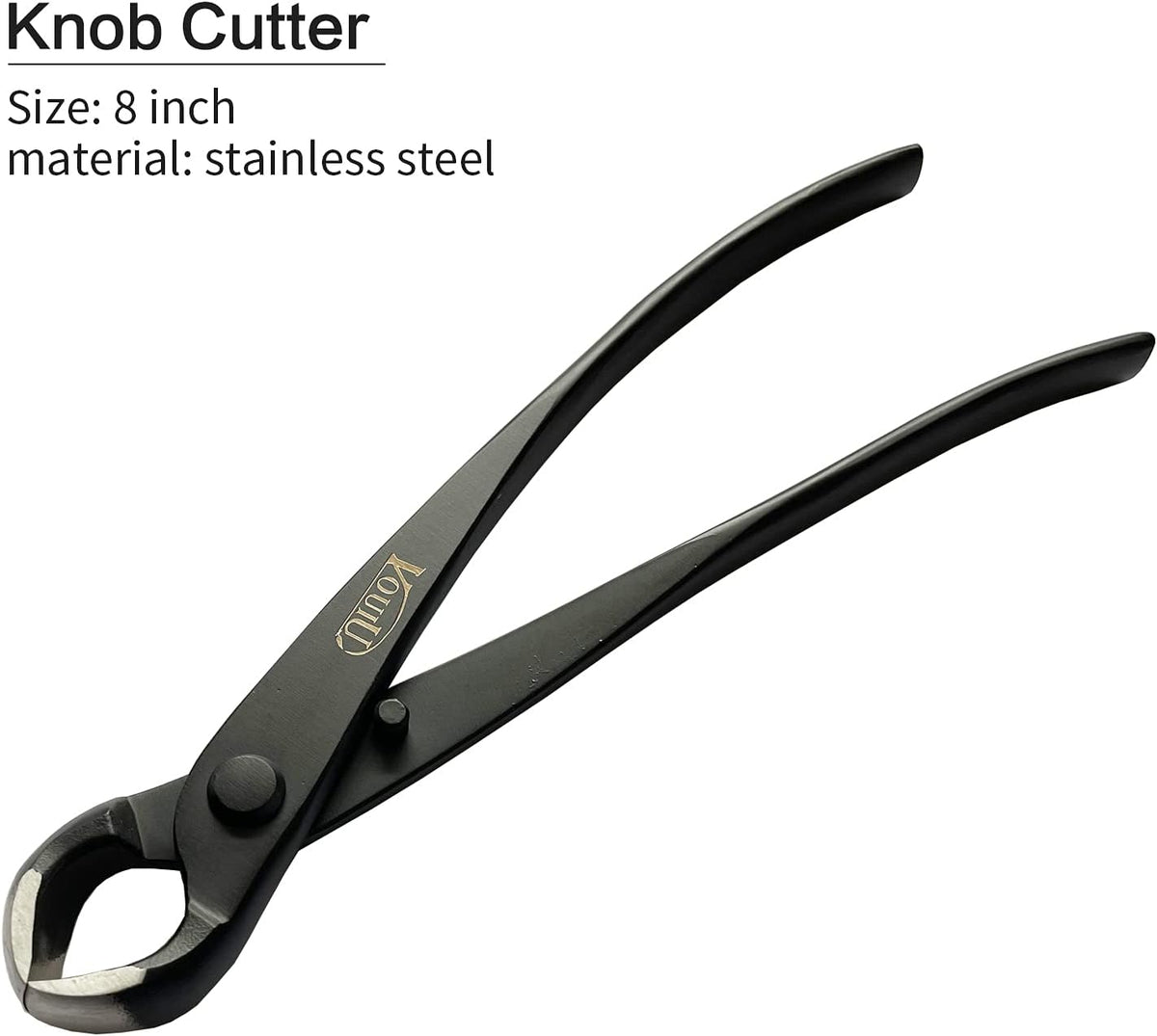5-Piece Bonsai Tool Set,Knob Cutter,Concave Cutter,Wire Cutter,Jin Pliers,Bonsai Scissors
