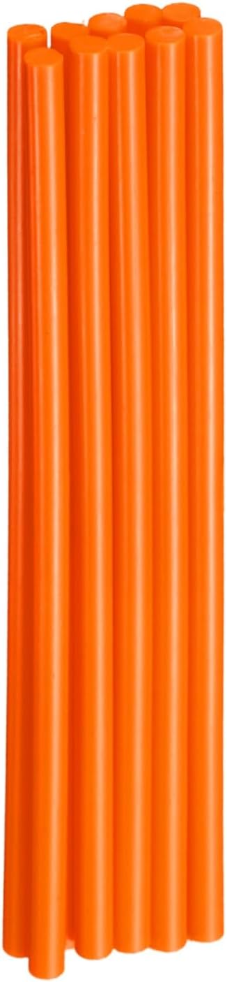 HARFINGTON 10pcs Hot Glue Sticks 0.28" Dia x 7.87" Long EVA Mini Hot Melt Adhesive Glue Stick for