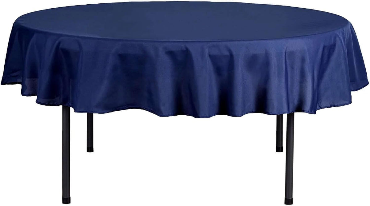 Efavormart Round Tablecloth, 70 Inch Stain & Wrinkle Resistant Washable Table Cloth, Decorative