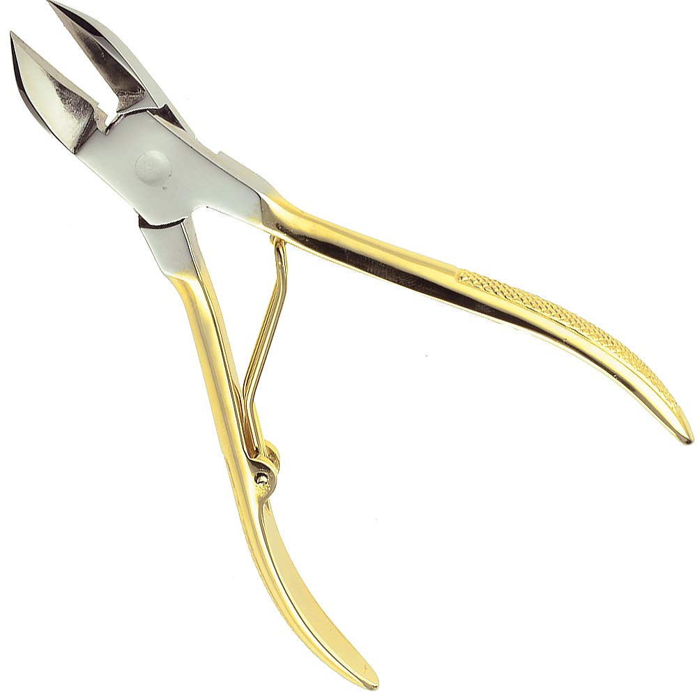 CS11 Professional 4" Fingernail Toenail Nipper/Clipper/Cutter for Manicure/Pedicure. Heavy Duty