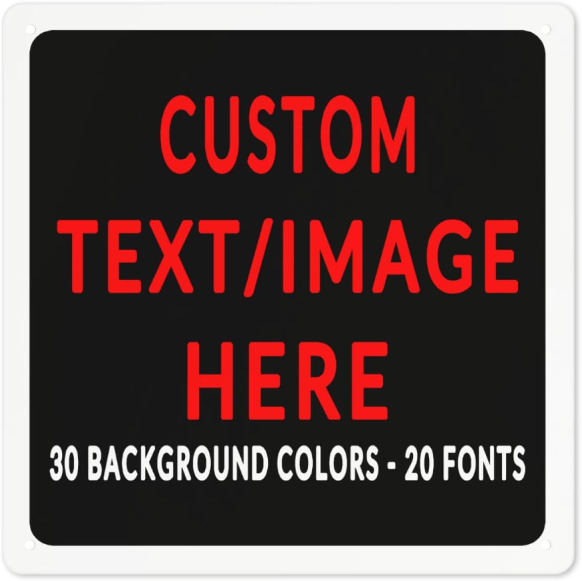 Custom Sign Personalized Custom Metal Sign, Customize For Office, Business, Workplace, Office