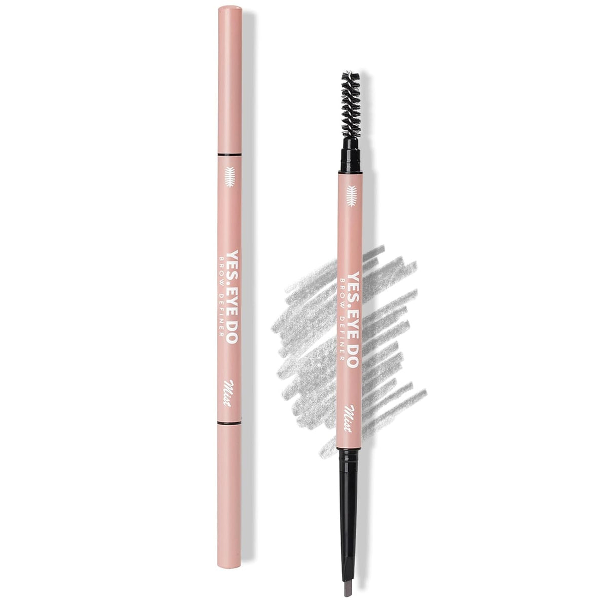 Light Grey Eyebrow Pencil for Older Women Soft, Light Gray Eyebrow Pencil for Grey Hair, Ultra Fine