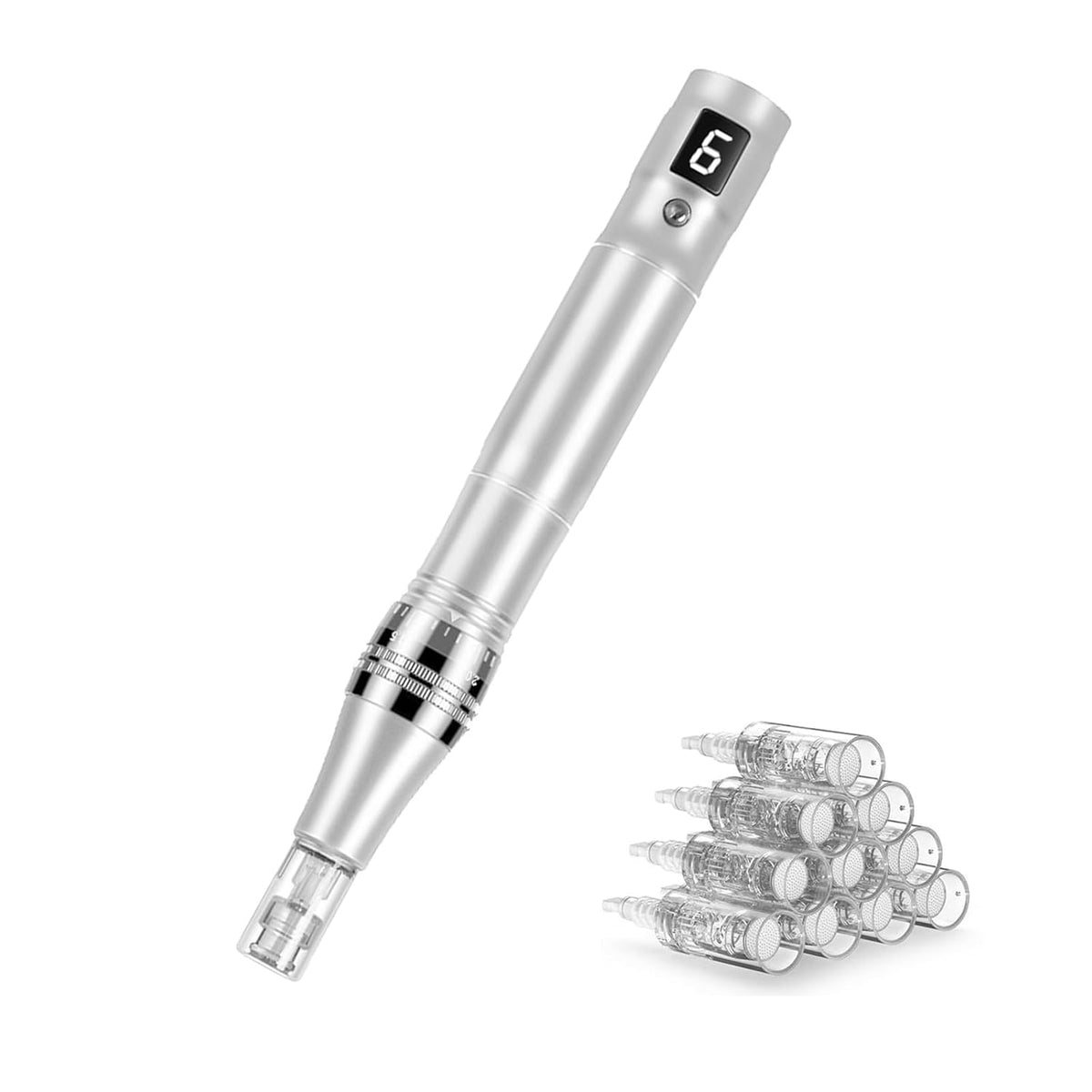 Derma Roller for Skin, 0.25mm Mcroneeding Derma Roller Pen for Face & Scalp, Beauty Pen for Women