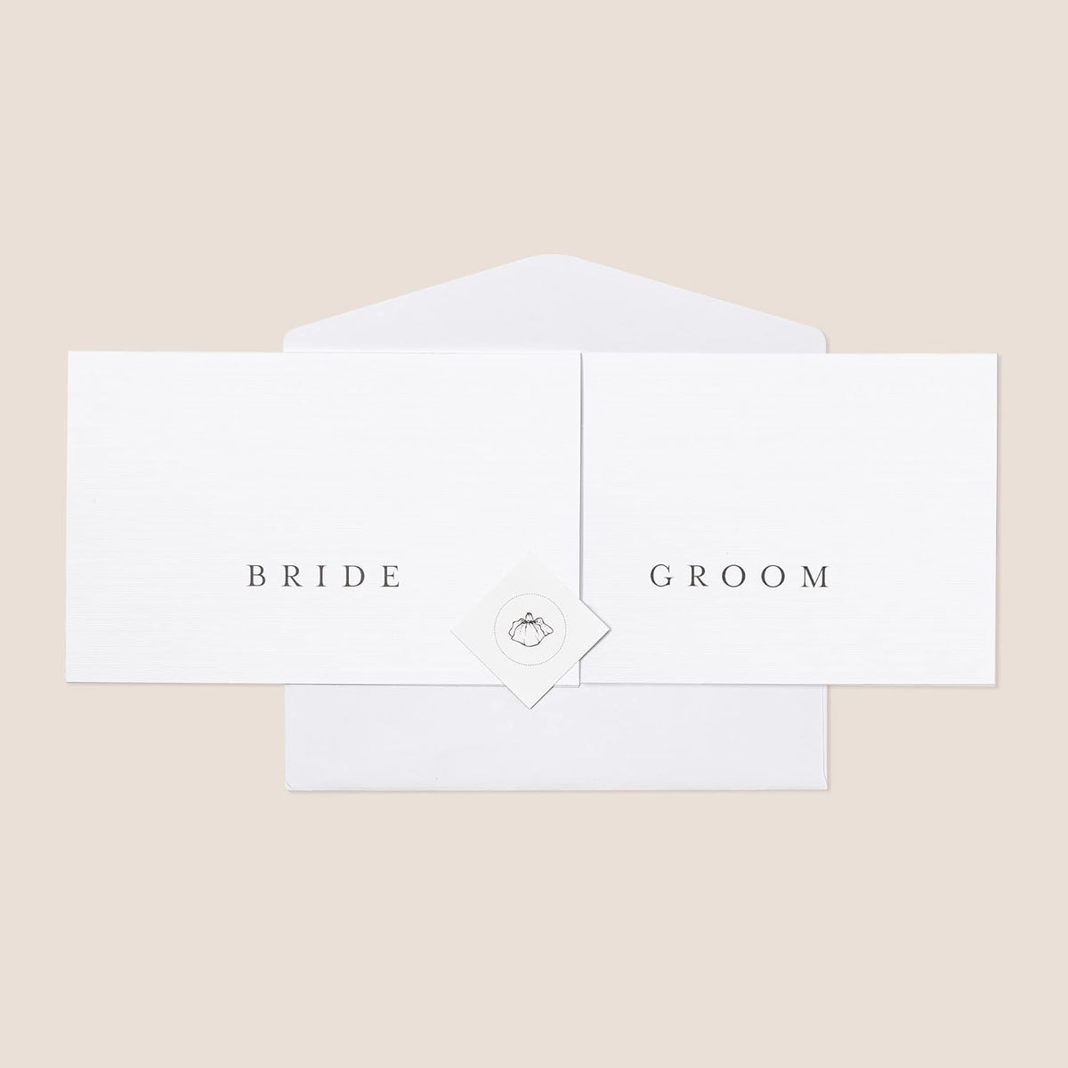 FLUYTCO Wedding Vow Book Keepsakes (2 Book Set, His & Hers) Linen Hardcover - Bonus Wedding day