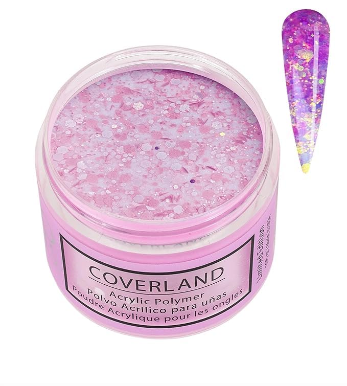 Tones Coverland Acrylic Nail Powder "Fuschia Jewel" - Limited Edition Acrylic Powder for Nail