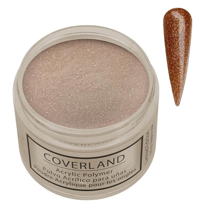 Tones Coverland Acrylic Nail Powder "Golden Touch" - Limited Edition Acrylic Powder for Nail