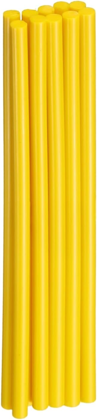 HARFINGTON 10pcs Hot Glue Sticks 0.28" Dia x 7.87" Long EVA Mini Hot Melt Adhesive Glue Stick for