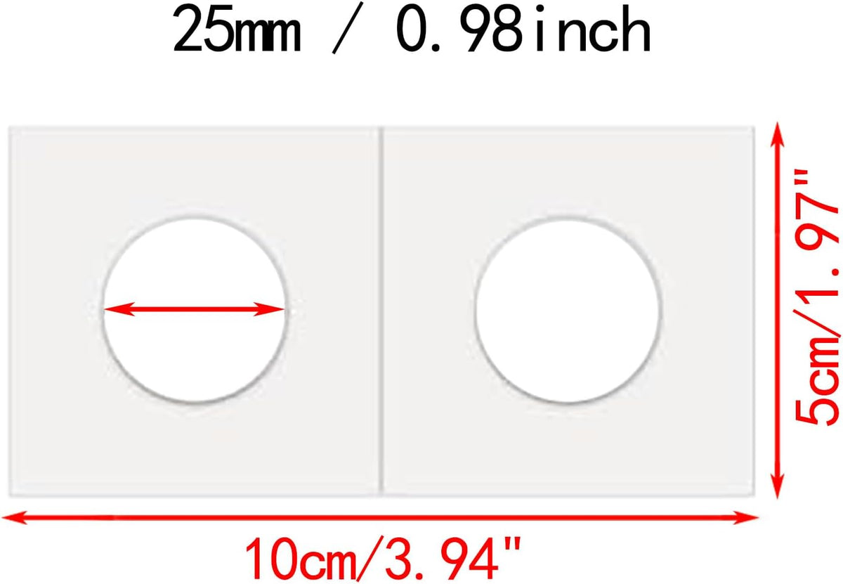 200 PCS Premium Cardboard Coin Flips 2 x 2 inch Coin Collection Supplies for Quarter, Mylar Coin