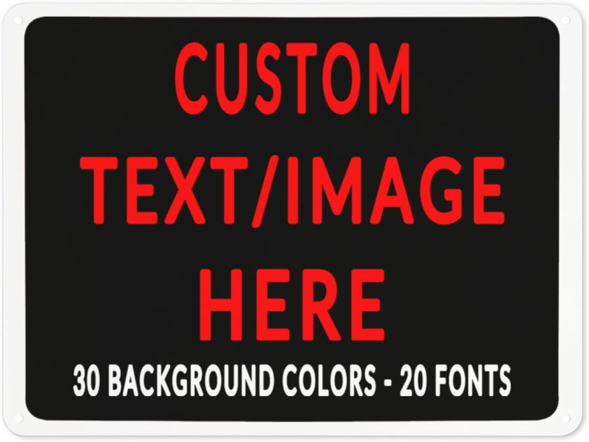 Custom Sign Personalized Custom Metal Sign, Customize For Office, Business, Workplace, Office