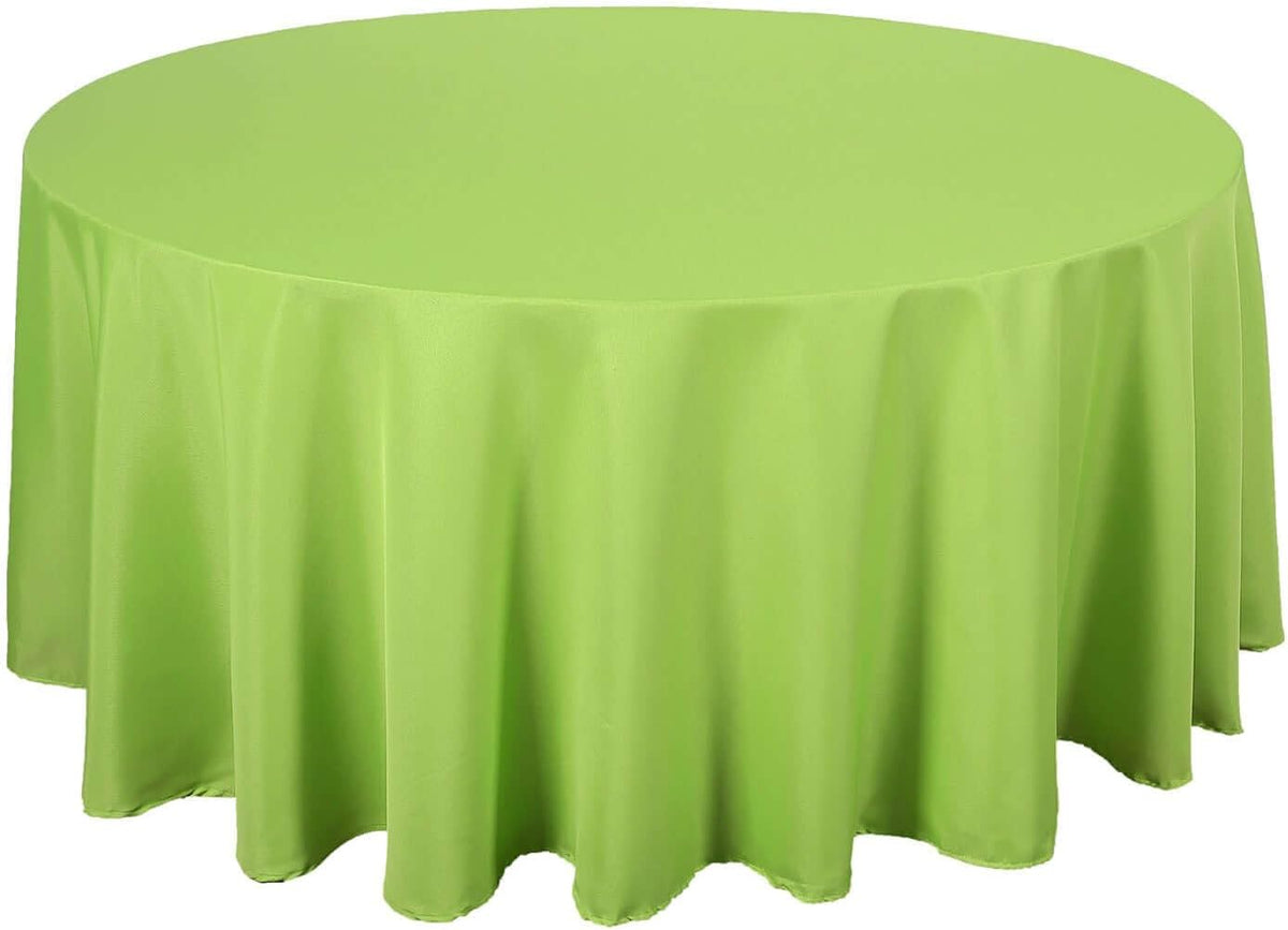 Efavormart Round Tablecloth, 120 Inch Stain & Wrinkle Resistant Washable Table Cloth, Decorative