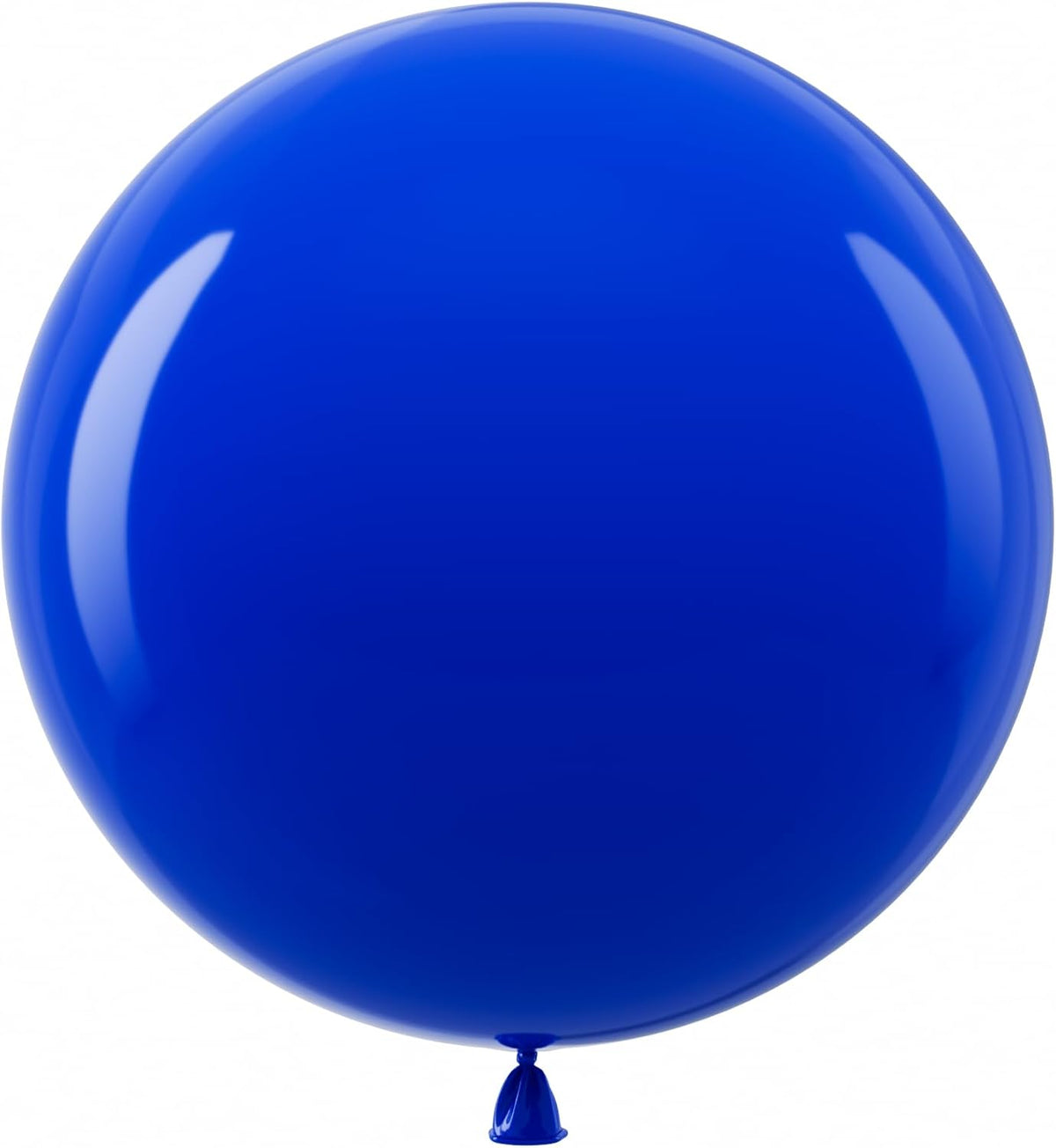 Bezente Royal Blue Giant Balloons 36 Inch - 8 Pack Jumbo Large Round Dark Blue Latex Balloon for