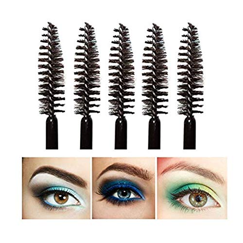 G2PLUS 300PCS Eyelash Brush, Disposable Eyelash Mascara Brushes Wands Applicator Tools Makeup Brush