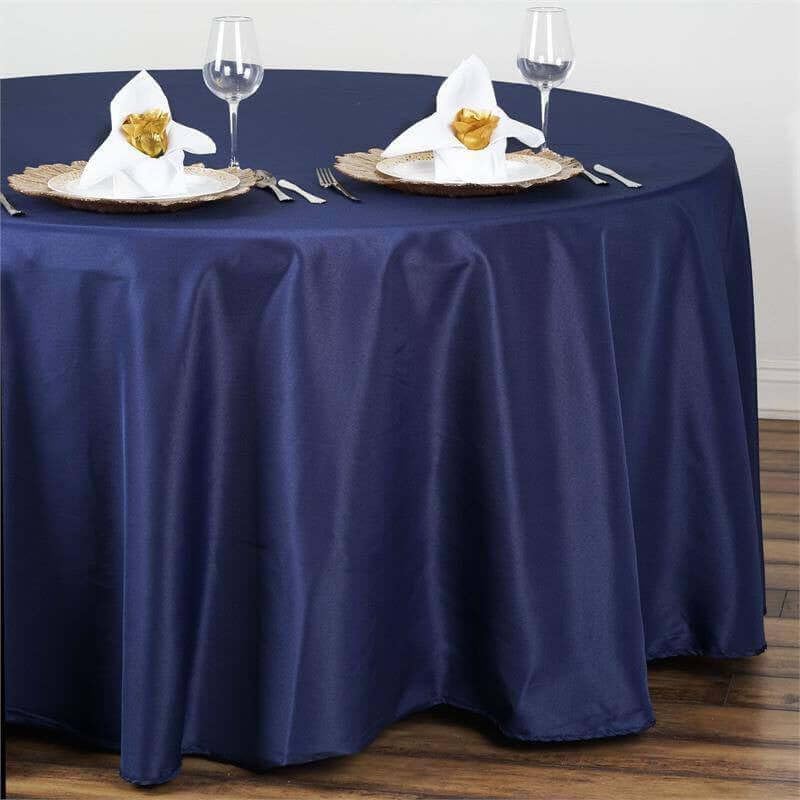 Efavormart Round Tablecloth, 108 Inch Stain & Wrinkle Resistant Washable Table Cloth, Decorative