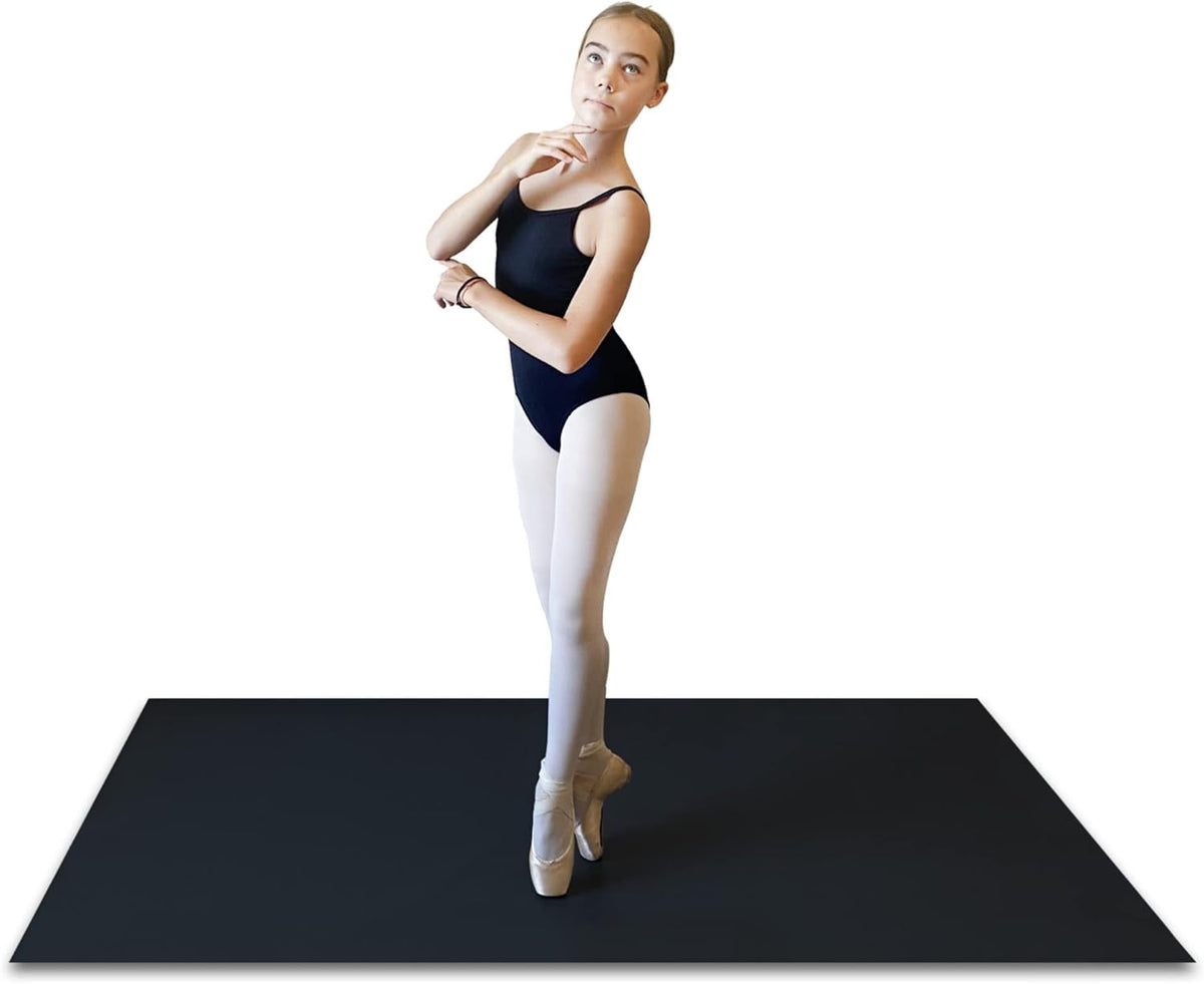 Marley Dance Floor- Ideal for Ballet, Jazz, Tap, and Party Dancing for All Ages- Non-Slip Dance