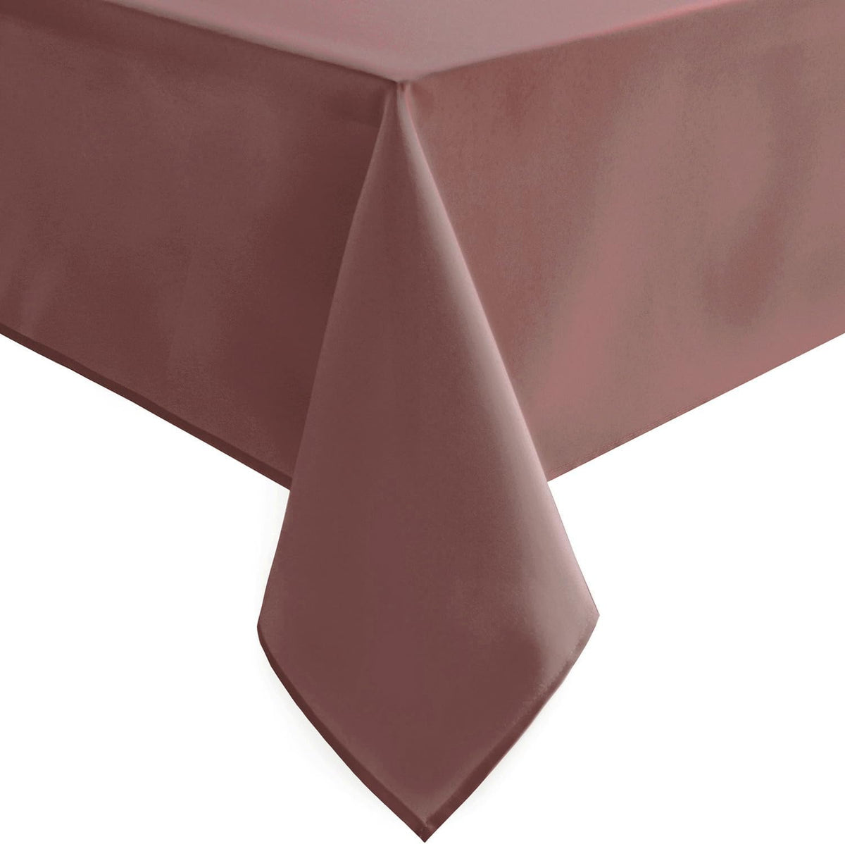 Hiasan Dusty Rose Square Tablecloth - Waterproof and Spillproof Washable Fabric Table Cloth for