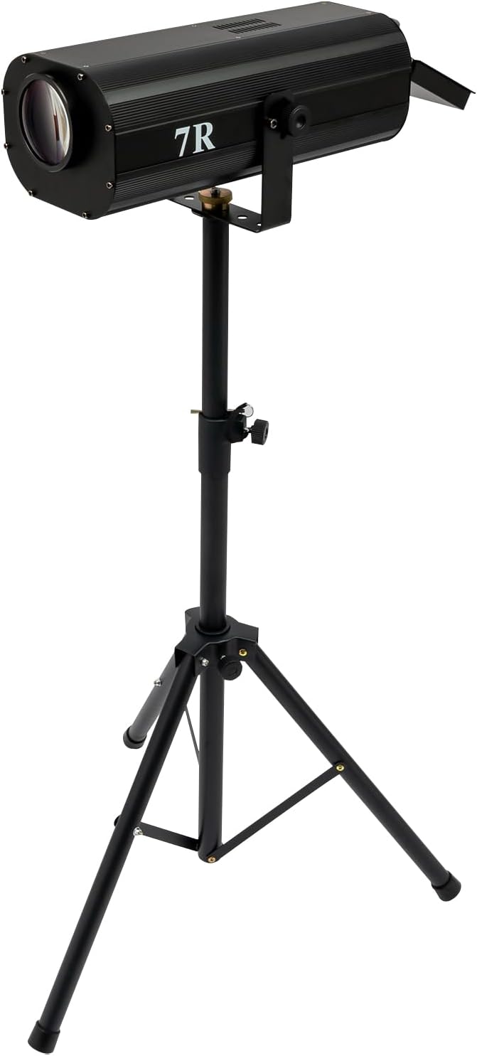 Follow Spotlight for Stage, 230W LED Spot Light DJ Lighting with Control Panel & Adjustable Stand
