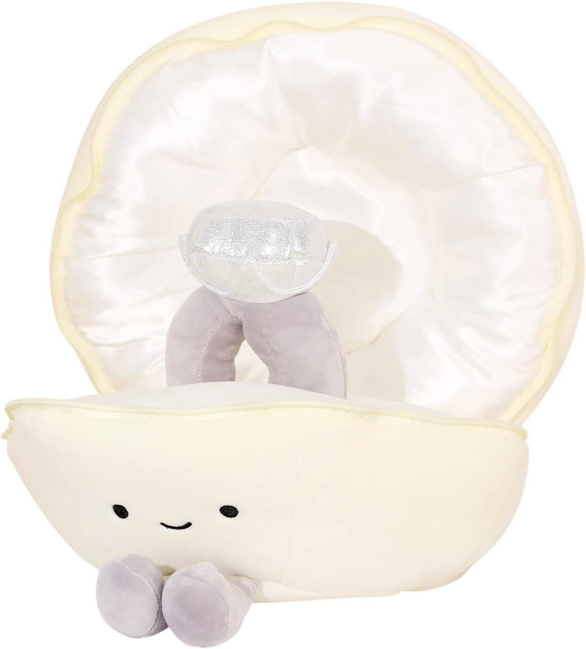 Drawelry Ring Box Plush Pillow Box Princess Diamond Ring Shell Case Throw Pillows Funny Soft