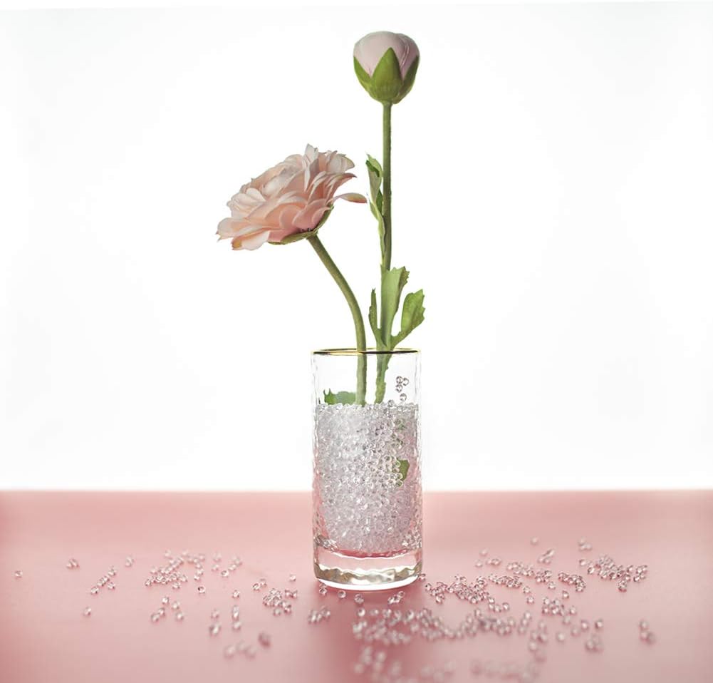 FUTUREPLUSX Fake Diamonds, 10000 PCS Mini Clear Diamonds Decoration Acrylic Crystal Vase Fillers