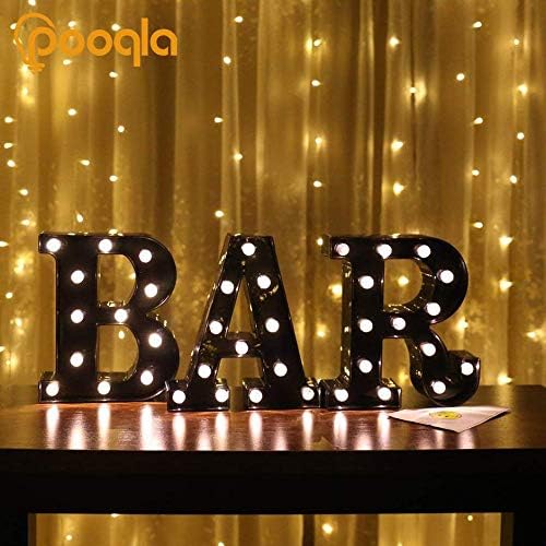 Decorative LED Illuminated Letter Marquee Sign - Alphabet Marquee Letters with Lights For Wedding
