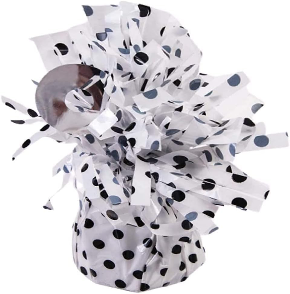 PMU 3 Pcs Polka Dot Kisses Balloon Weights - Decorative Balloon Weight for Christmas, Thanksgiving